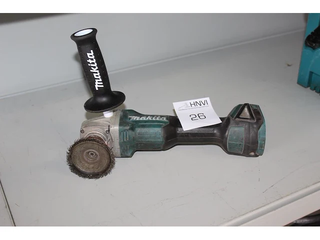 Haakse accuslijptol makita type dga504. - afbeelding 2 van  2