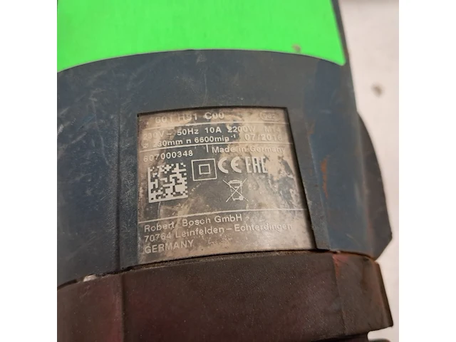 Haakse slijper - 230mm - 230v, bosch, gws 22-230 lvi, 2016 - afbeelding 6 van  6
