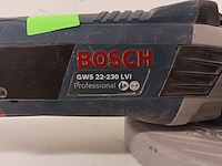 Haakse slijper - 230mm - 230v bosch, gws 22-230 lvi, bouwjaar 2017 - afbeelding 5 van  8