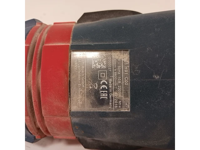 Haakse slijper - 230mm - 230v bosch, gws 22-230 lvi, bouwjaar 2017 - afbeelding 7 van  8