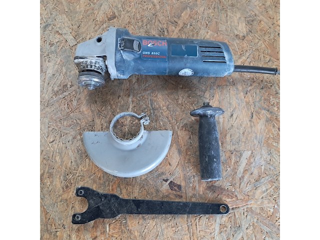 Haakse slijper 125mm 230v, bosch, gws 850 c, 2017 - afbeelding 1 van  5