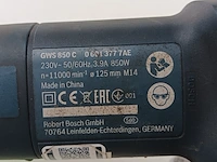 Haakse slijper 125mm 230v bosch, gws 850 c, bouwjaar 2016 - afbeelding 5 van  7