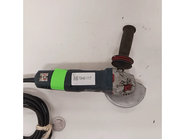 Haakse slijper 125mm/5" 230v bosch, gws 15-125 ciepx, bouwjaar 2019, traploos geremd+dodemansschak. - afbeelding 2 van  7