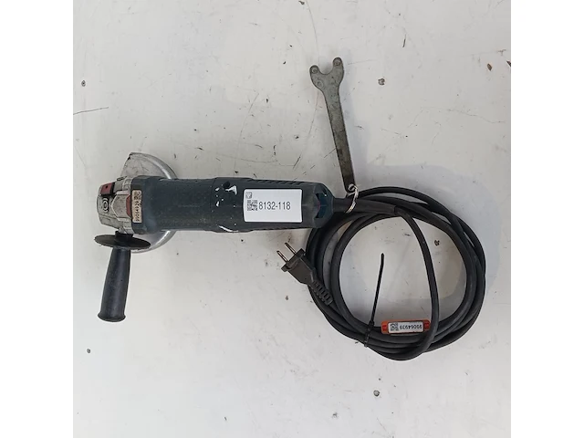 Haakse slijper 125mm/5" 230v bosch, gws 15-125 ciepx, bouwjaar 2019, traploos geremd+dodemansschak. - afbeelding 3 van  7