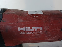 Haakse slijper 230mm 230v hilti, hilti, ag 230-24d, 2019 - afbeelding 3 van  7