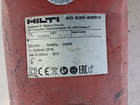 Haakse slijper 230mm 230v hilti hilti, ag 230-24d, bouwjaar 2019 - afbeelding 7 van  7