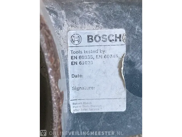 Haakse slijper bosch, gws 26-230 lvi, bouwjaar 2014 - afbeelding 4 van  6