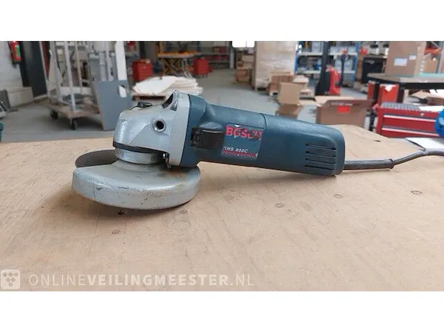 Haakse slijper bosch, gws 850v - afbeelding 1 van  4
