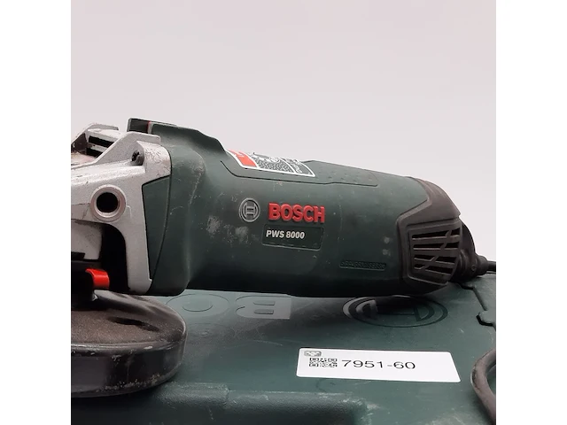 Haakse slijper bosch, pws 8000, bouwjaar 2020 - afbeelding 4 van  9