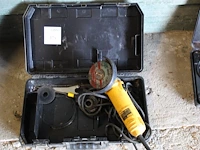 Haakse slijper dewalt, type d28154 in koffer - afbeelding 1 van  1