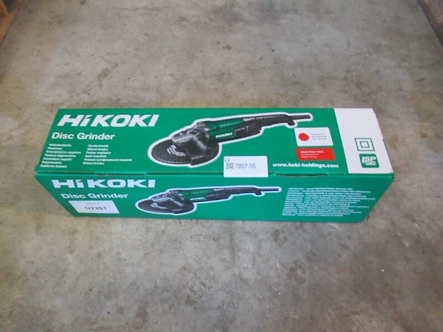 Haakse slijper hikoki, g23st - afbeelding 2 van  2