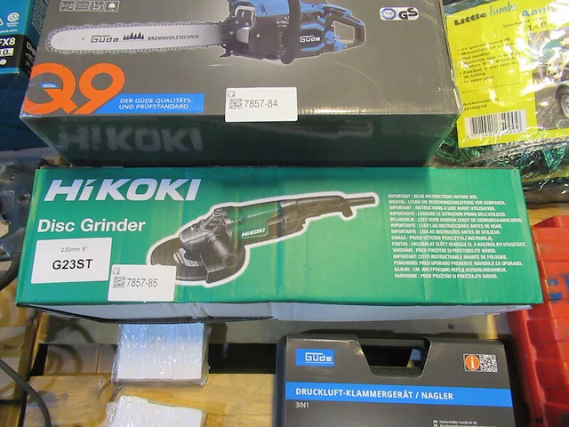 Haakse slijper hikoki, g23st - afbeelding 2 van  2
