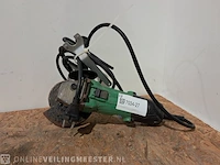 Haakse slijper hitachi, g 13ss, groen - afbeelding 1 van  3