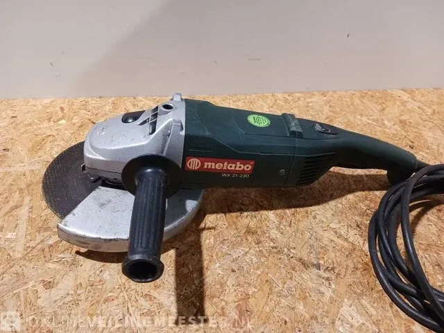 Haakse slijper metabo, wx 21-230 - afbeelding 2 van  5