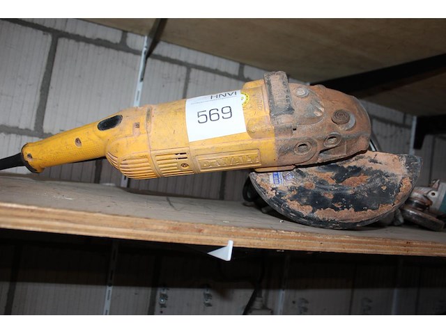 Haakse slijptol dewalt. - afbeelding 1 van  2