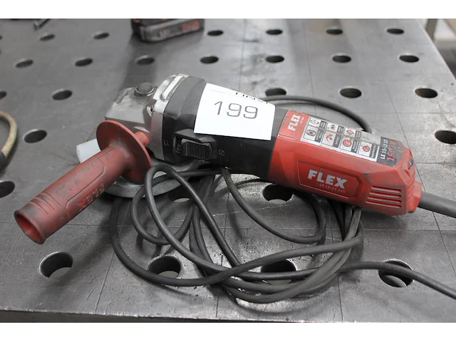 Haakse slijptol flex met variabel toerental. - afbeelding 1 van  2