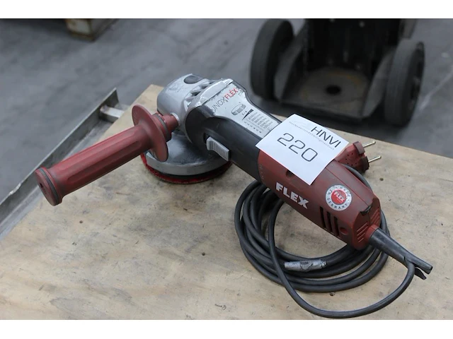 Haakse slijptol flex met variabel toerental. - afbeelding 1 van  2