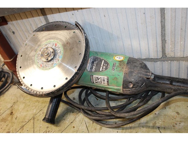 Haakse slijptol hitachi. - afbeelding 2 van  2