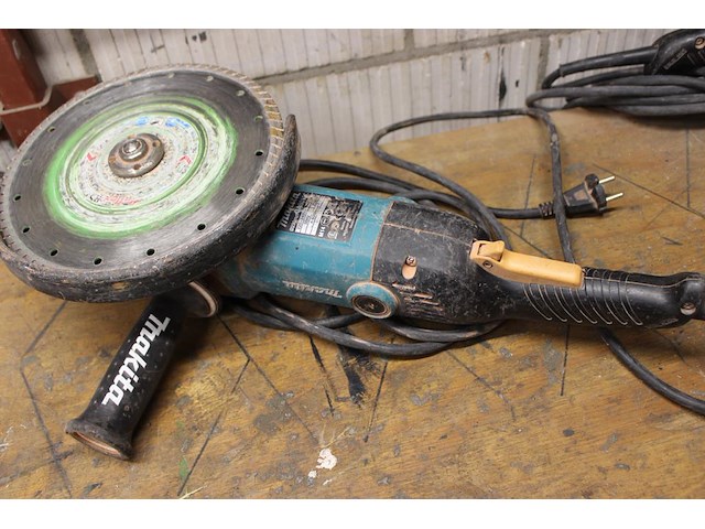 Haakse slijptol makita. - afbeelding 2 van  2