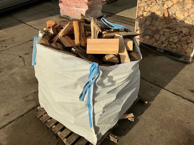 Haard hout in big bag (1,00 m3) - afbeelding 3 van  9