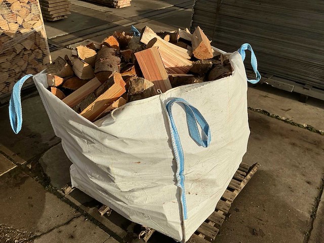 Haard hout in big bag (1,00 m3) - afbeelding 4 van  9