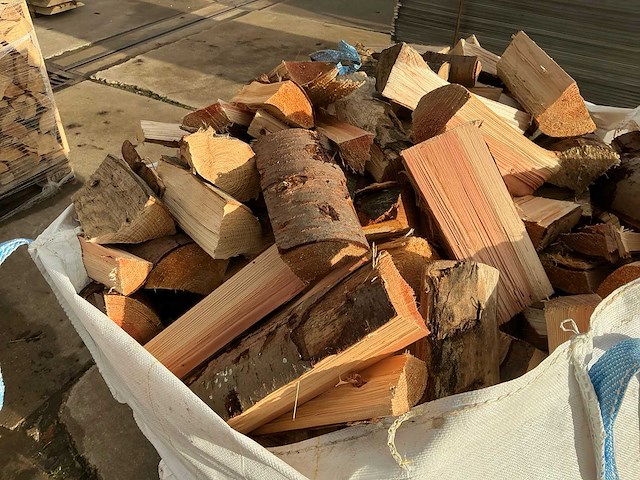 Haard hout in big bag (1,00 m3) - afbeelding 5 van  9
