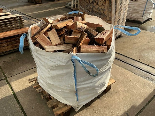 Haard hout in big bag (1,00 m3) - afbeelding 2 van  9