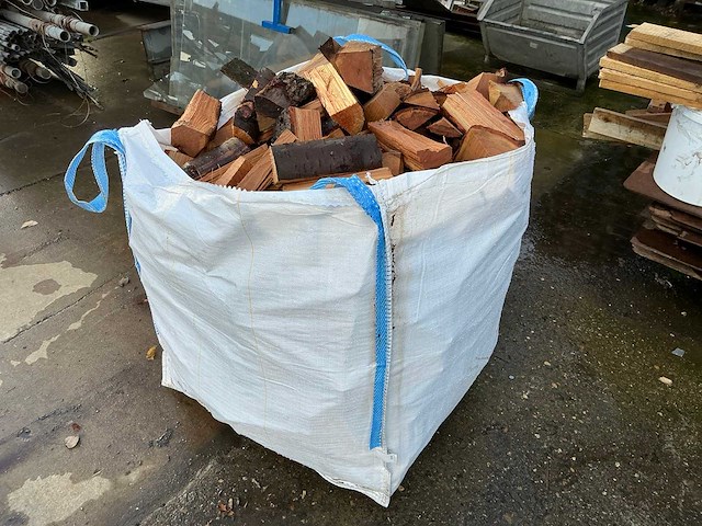 Haard hout in big bag - afbeelding 1 van  8