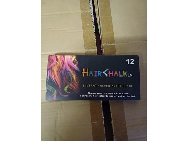 Haarkrijt 12 stuks 2 sets - afbeelding 3 van  3