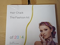 Haarkrijt 24 stuks 1 sets witte verpakking - afbeelding 3 van  3