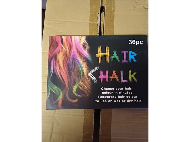 Haarkrijt 36 stuks 1 sets - afbeelding 2 van  3