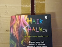 Haarkrijt 6 stuks 2 sets - afbeelding 2 van  3