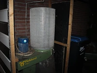 Haar/stofafzuiger robland 380 v met ruim 50 opvangzakken.