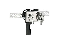 Haas - 4060 - vlakke sifon horizontaal dn 40/50 mm (2x) - afbeelding 1 van  3