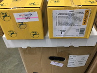 Haas - 4060 - vlakke sifon horizontaal dn 40/50 mm (2x) - afbeelding 2 van  3