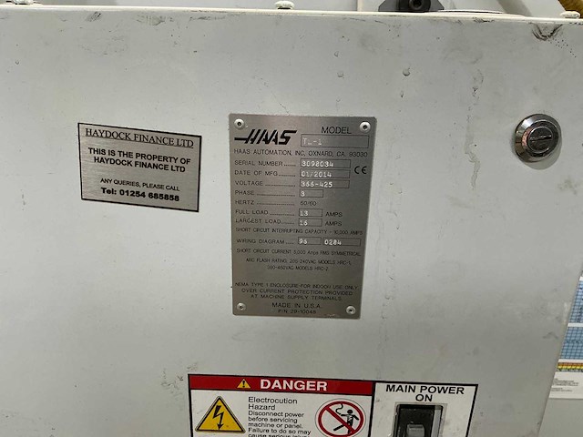 Haas - tl1 - cnc lathe - 2014 - afbeelding 9 van  9