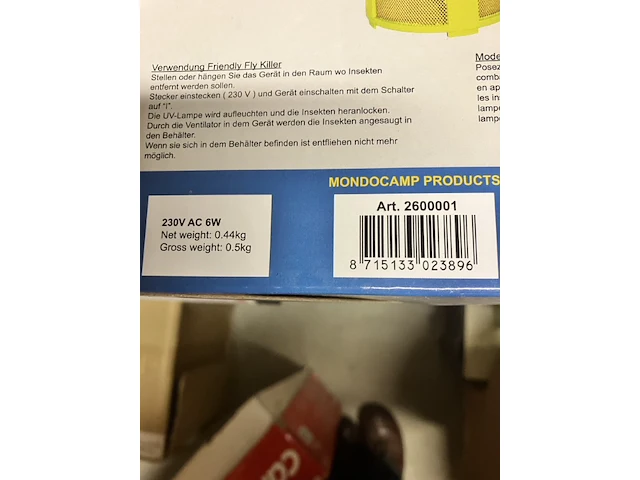 Haba anti insectenlamp 6 watt 230volt - afbeelding 9 van  9