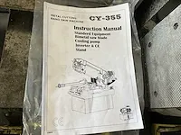 Habusch cy355 bandzaagmachine - afbeelding 9 van  9