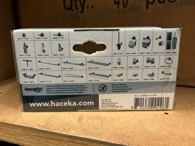 Haceka kapstok (40x) - afbeelding 3 van  3