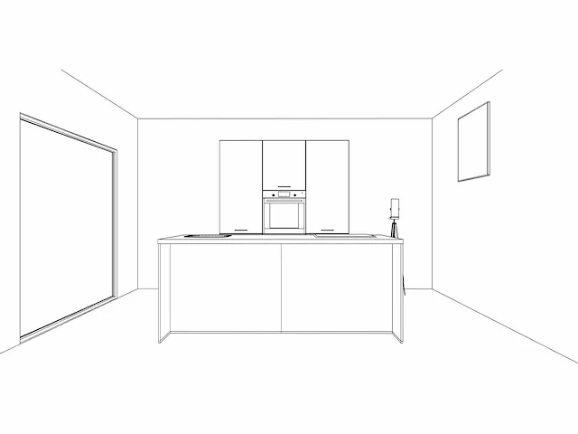 Häcker concept - bali notenhout - eiland - afbeelding 3 van  35