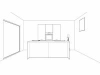 Häcker concept - bali notenhout - eiland - afbeelding 3 van  35