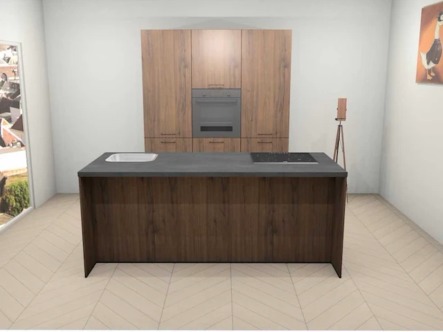 Häcker concept - bali notenhout - eiland - afbeelding 1 van  35