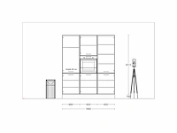 Häcker concept - bali notenhout - eiland - afbeelding 14 van  35