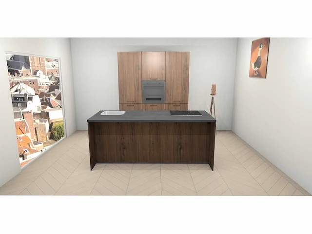 Häcker concept - bali notenhout - eiland - afbeelding 23 van  35