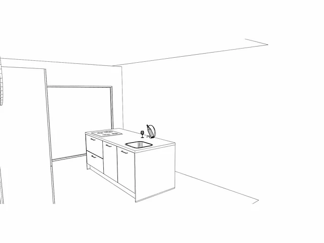 Häcker concept - topsoft grafiet mat - eiland - afbeelding 4 van  27