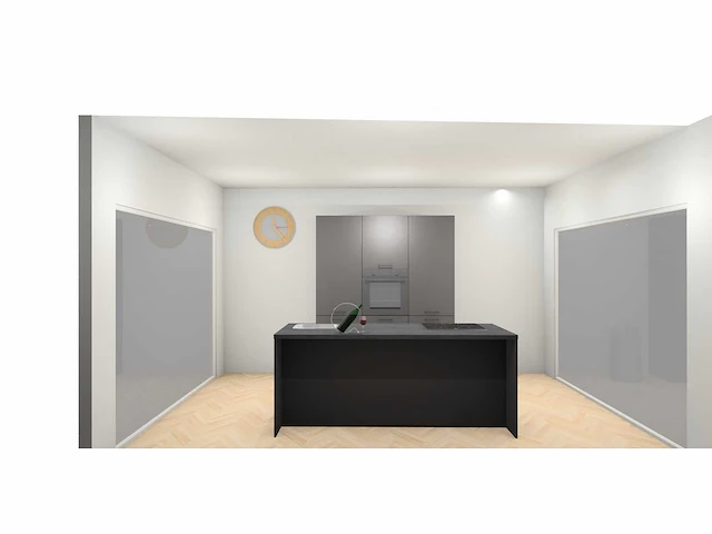 Häcker concept - topsoft grafiet mat - eiland - afbeelding 12 van  27