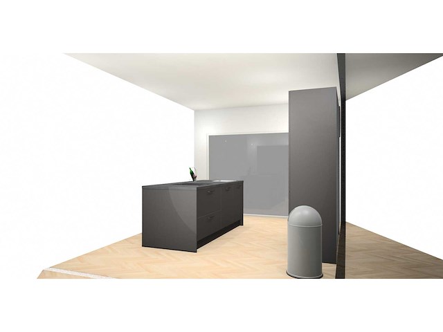 Häcker concept - topsoft grafiet mat - eiland - afbeelding 25 van  27