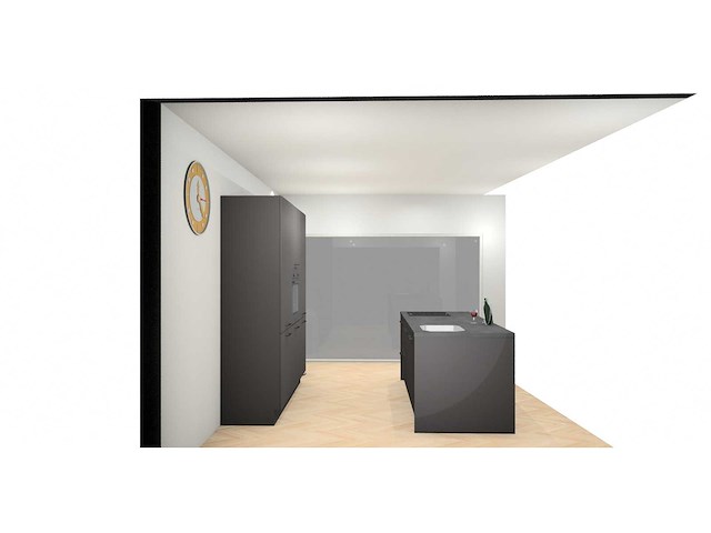 Häcker concept - topsoft grafiet mat - eiland - afbeelding 23 van  27