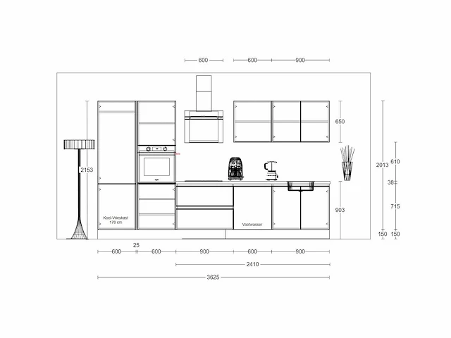 Häcker concept - topsoft wit mat - recht - afbeelding 4 van  30