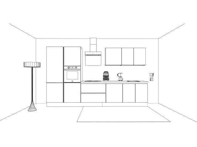 Häcker concept - topsoft wit mat - recht - afbeelding 30 van  30